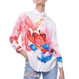Zoe Shirt | Pink Prep Stripe